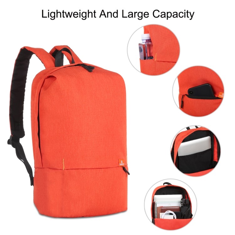 HAWEEL Large Capacity Waterproof School Bag Shoulder Bag Laptop Backpack - Red-7