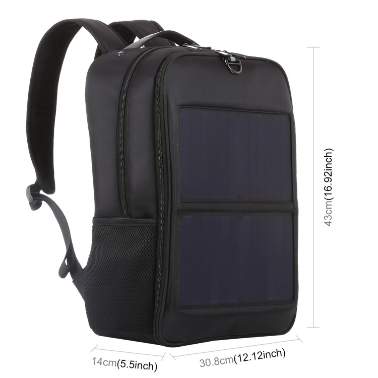 HAWEEL HWL2180 14W USB Solar Power Laderucksack-3