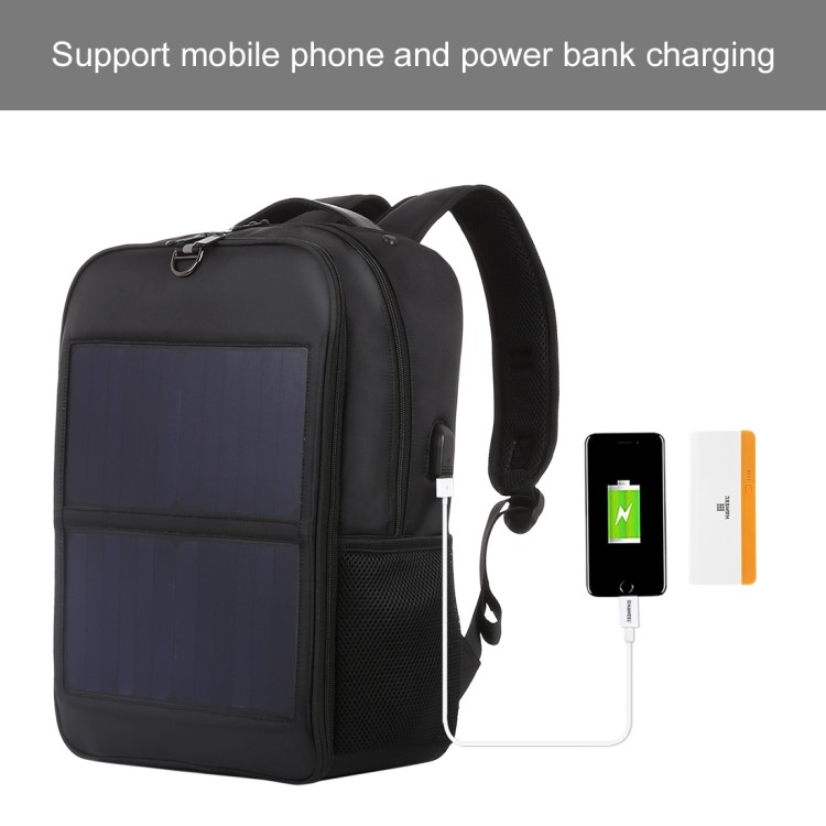 HAWEEL HWL2180 14W USB Solar Power Laderucksack-7