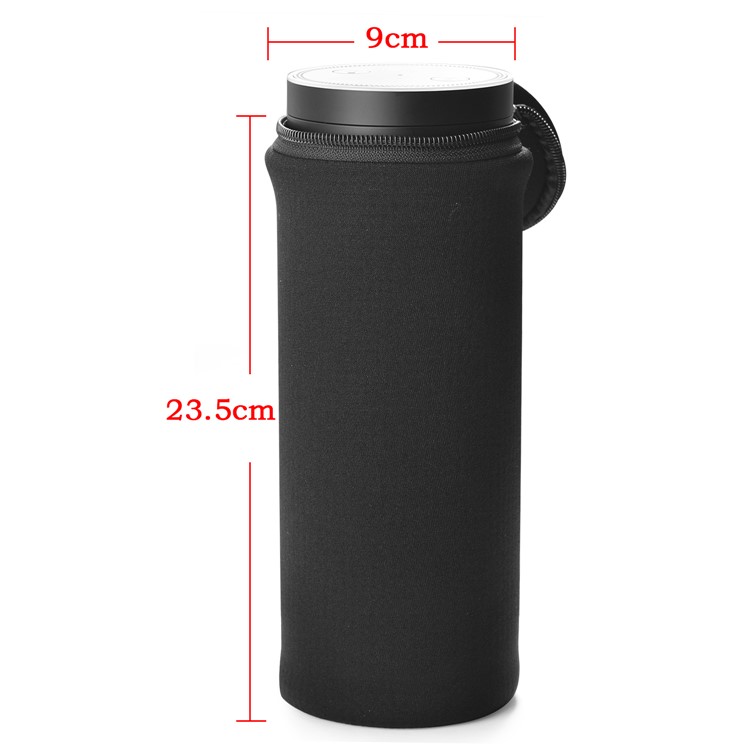 Zipper Carrying Case Protective Bag for Amazon Echo etc. Size: 23.5x9x9cm-3