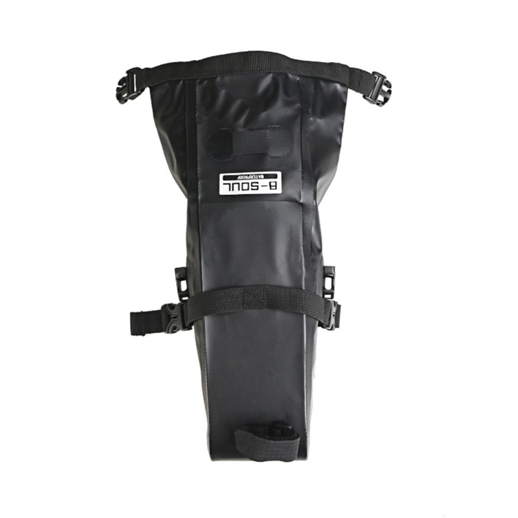 2L Bicycle Waterproof Saddle Bag Cushion Bag Mountain Road Bike Bag - Black-7