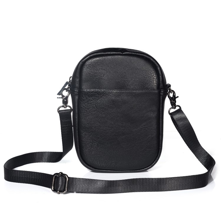 Women's Crossbody Bag Satchel Shoulder Bag Handbag Mini Practical Fashionable Clutch Purse Pouch (Vertical Style) - Black-1