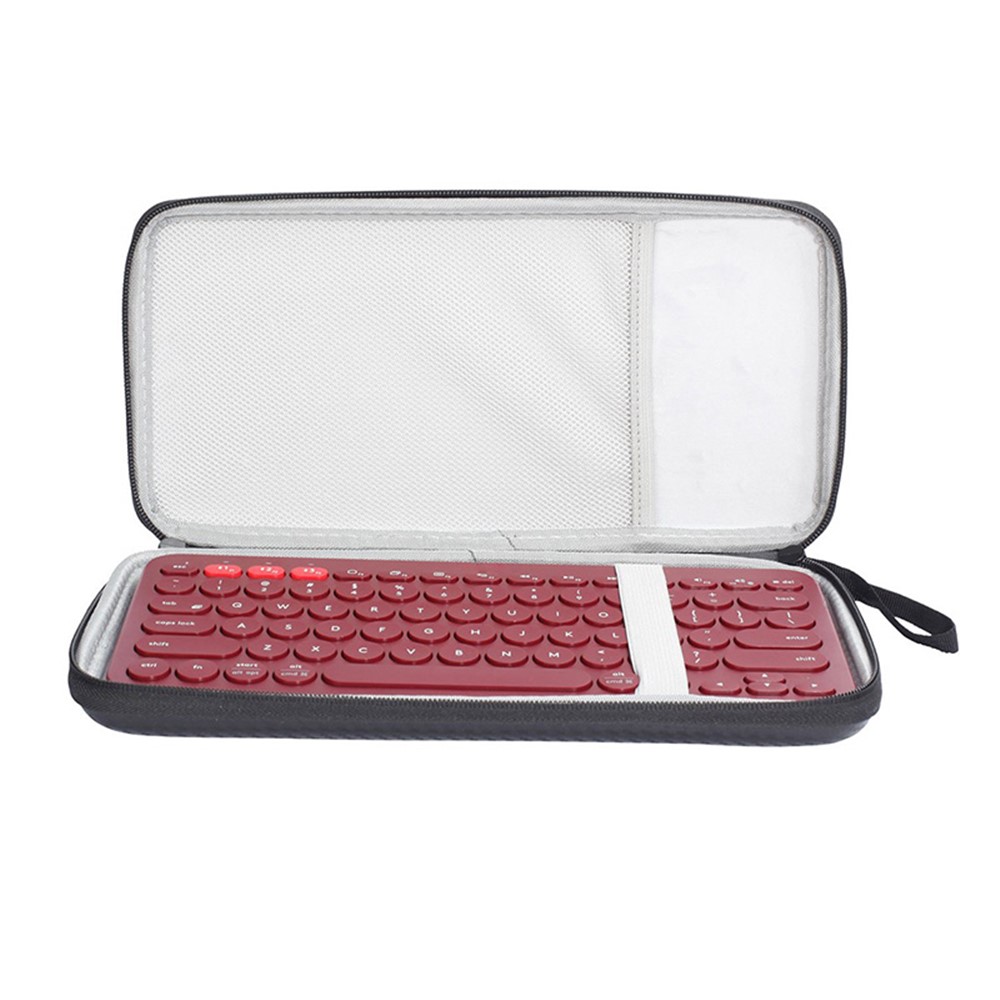 Portable Protective Storage Bag for Logitech K380 K810 K811 Wireless Bluetooth Keyboard - Grey-5