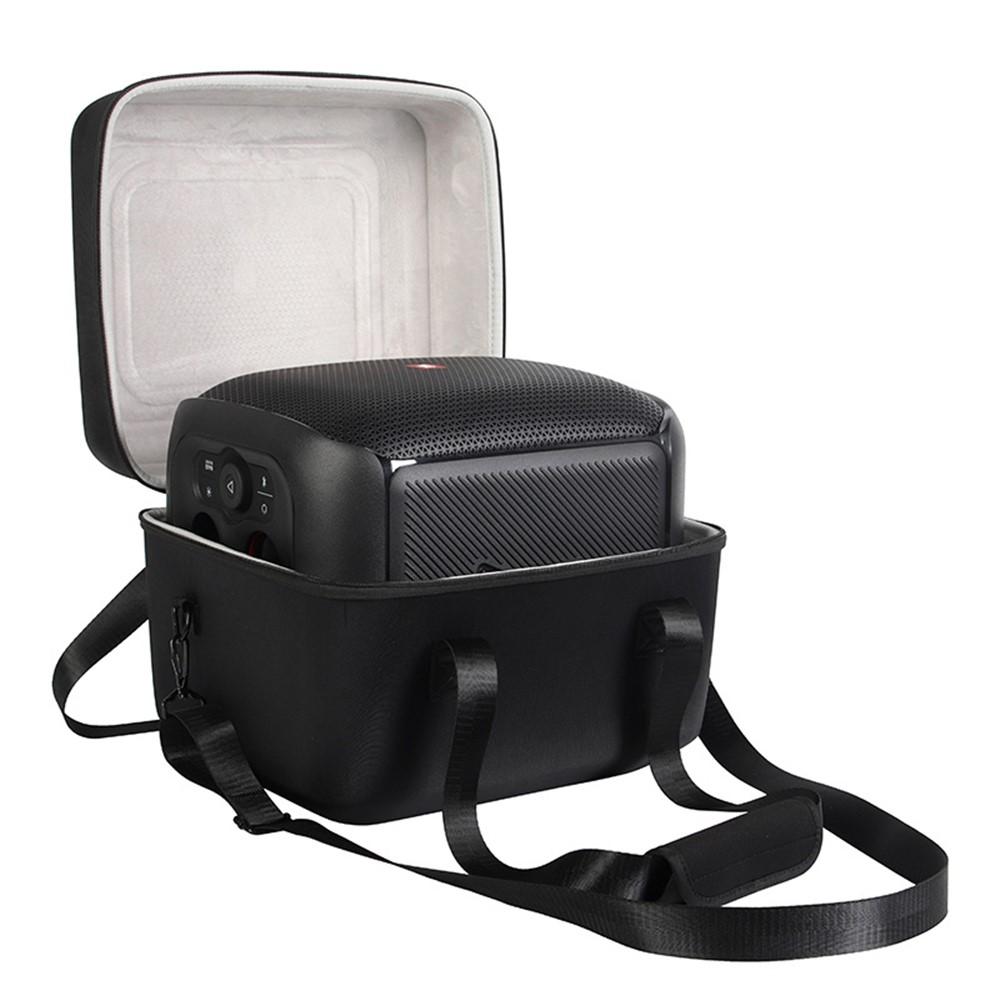For JBL PartyBox Encore Essential Speaker Carrying Case Portable Storage Bag with Microphone Pouch - Black / Grey-12