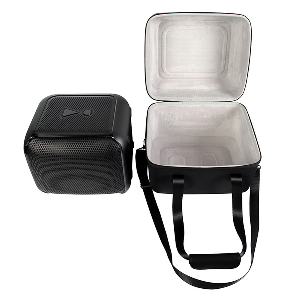 For JBL PartyBox Encore Essential Speaker Carrying Case Portable Storage Bag with Microphone Pouch - Black / Grey-14