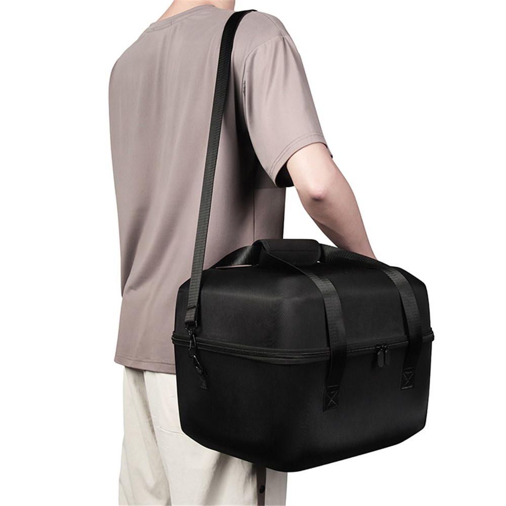 For JBL PartyBox Encore Essential Speaker Carrying Case Portable Storage Bag with Microphone Pouch - Black / Grey-2