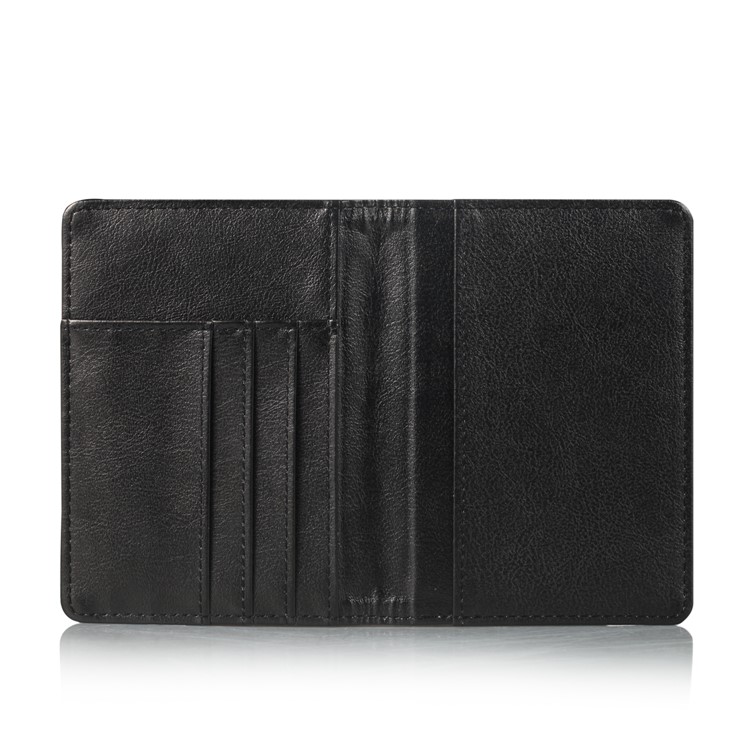 Multi-purpose Printing Pattern PU Leather Passport Holder Credit Card Holder Wallet - Do Not Touch Me-4