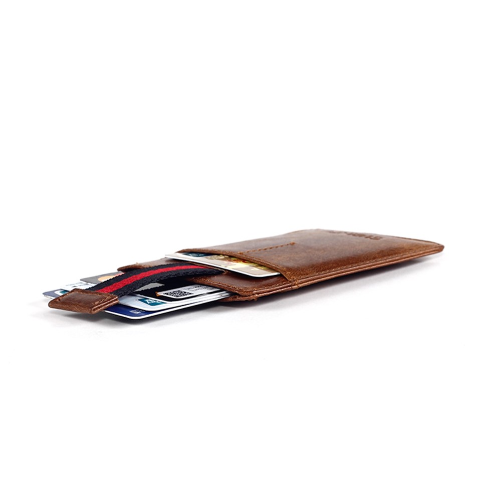 GUBINTU Men's Genuine Leather Anti-scan Card Slots Purse Wallet-8