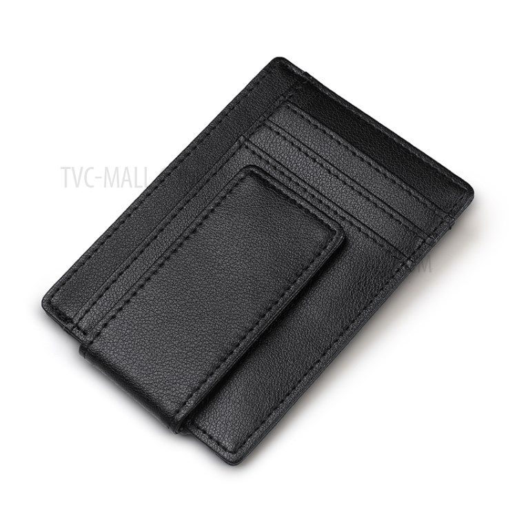 RFID Anti-demagnetization Anti-theft Wallet Coin Purse with Multiple Card Slots-3