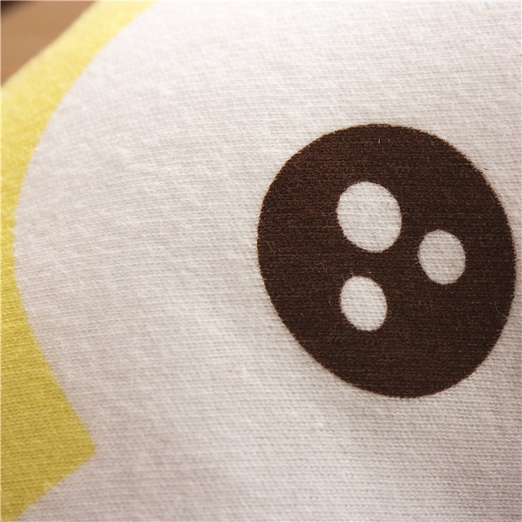 Cute Cartoon Monkey Shape Soft Baby Head-shaping Flat Head Prevention Pillow - Yellow-2