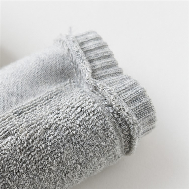 One Pair Unisex Baby Toddlers Crawling Anti-Slip Knee Pad Knee Protector - Light Grey-2