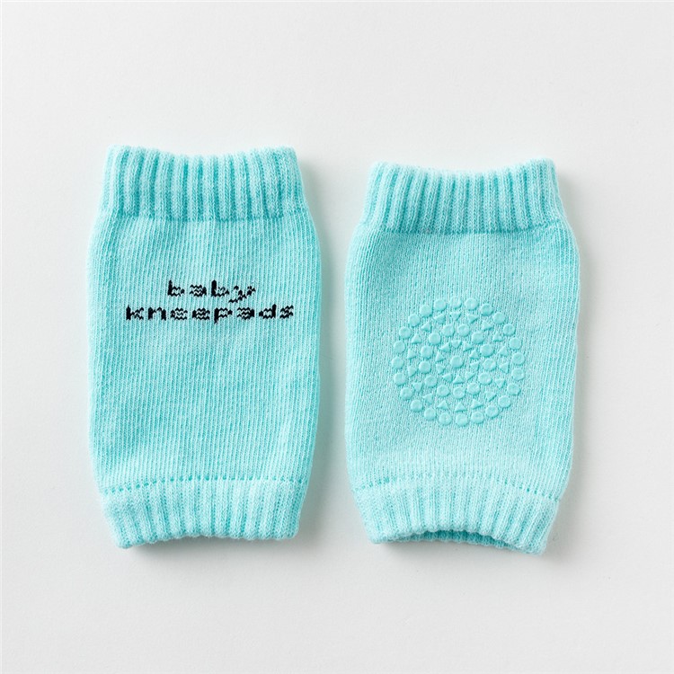 Unisex Baby Crawling Anti-Slip Knee Pad Knee Protector - Baby Blue-1