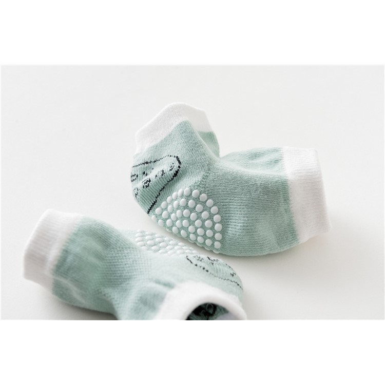 Baby Safety Anti-slip Crawling Knee Pad Elbow Cushion Protector - Green-3