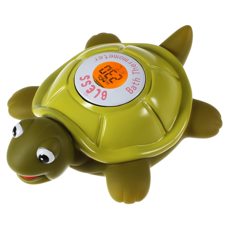 CE/FCC/RoHS/WEEE Certified Floating Baby Bath Toy Safety Temperature Thermometer - Turtle-2