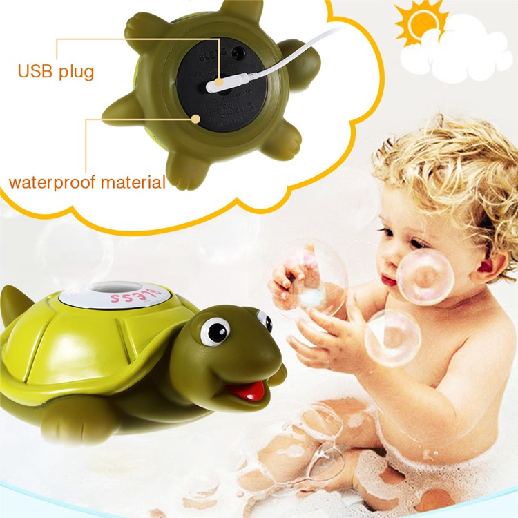 CE/FCC/RoHS/WEEE Certified Floating Baby Bath Toy Safety Temperature Thermometer - Turtle-5