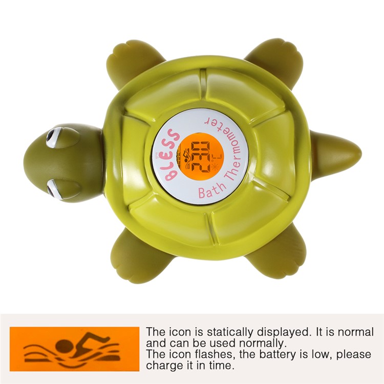 CE/FCC/RoHS/WEEE Certified Floating Baby Bath Toy Safety Temperature Thermometer - Turtle-8