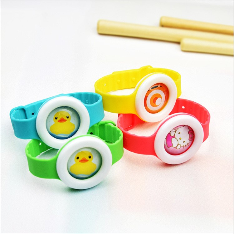 Cute Cartoon Baby Anti-mosquito Wristband Non-toxic Children Repellent Bracelet - Random Color-2