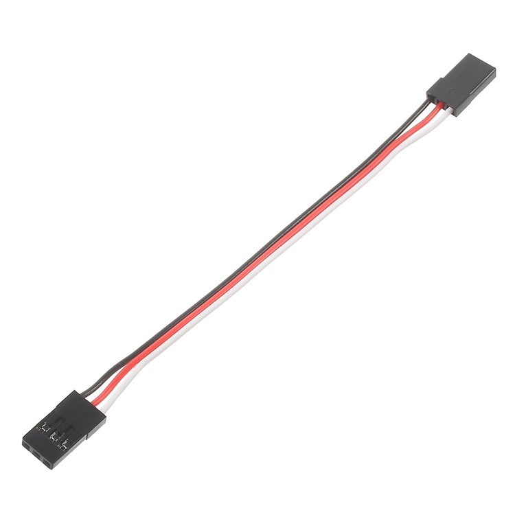 10Pcs 10cm Male to Male JR Plug Servo Extension Lead Wire Cable for RC Plane Quadcopter-2