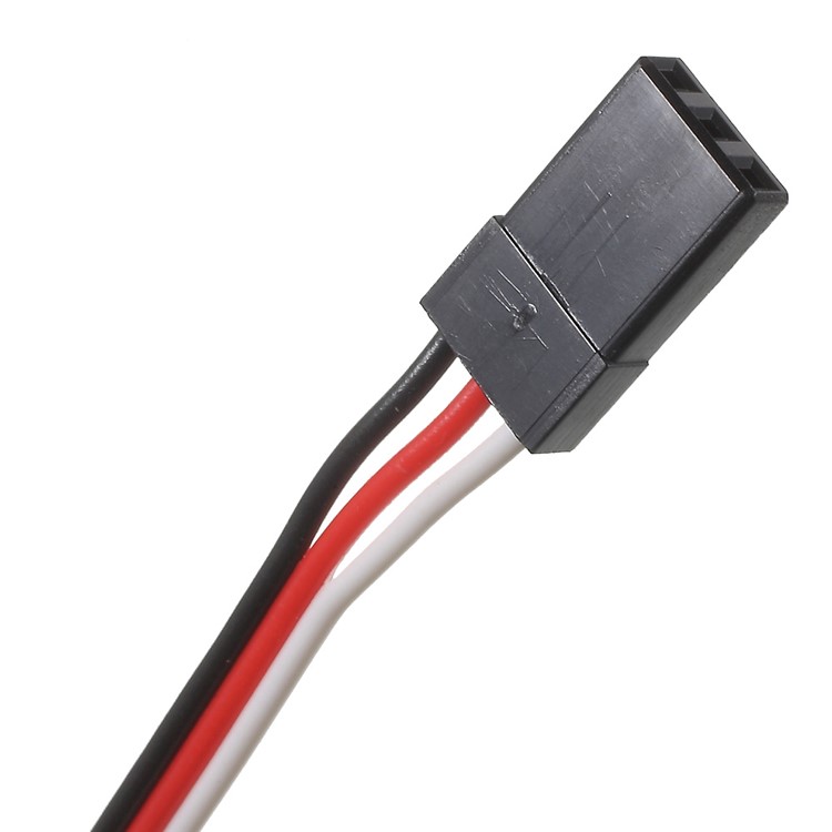 10Pcs 10cm Male to Male JR Plug Servo Extension Lead Wire Cable for RC Plane Quadcopter-4