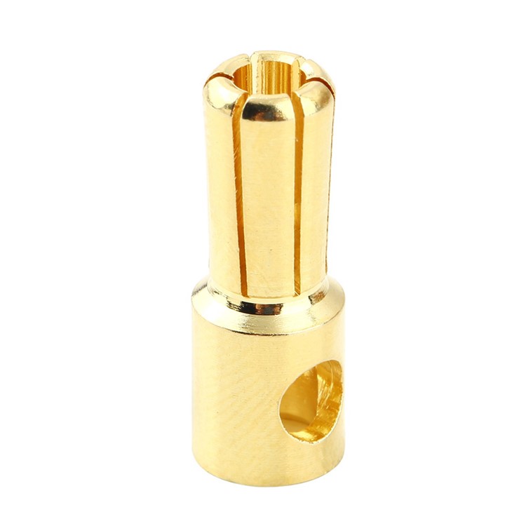 10 Paare 5,5 Mm Goldfarben Plattiert Kugel Bananenstecker (10 Männlich + 10 Weiblich) Für RC-Batterie-3