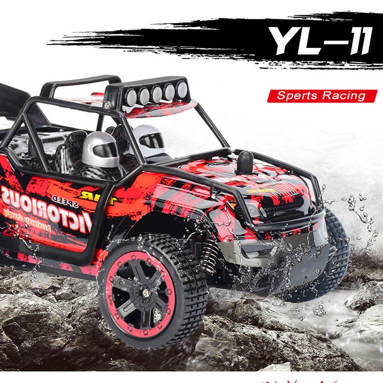 2.4G Radio Control Sports Racing Car High Speed Off-Road RC Racing Vehicles - Red-3