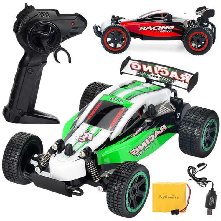 Hochgeschwindigkeitsklettern 1: 18 Skala 2.4G 4WD Fernbedienung RC Rennwagen - Rot-2