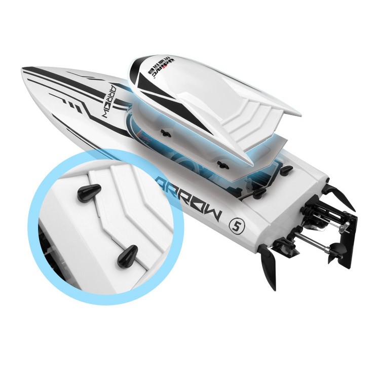UDI 903 Brushless Motor High Speed 2.4G Remote Control Speedboat Racing Yacht - EU Plug-7