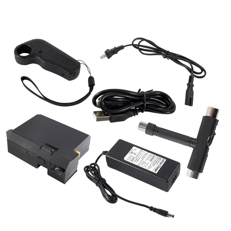 Portable Remote Control Skateboard 4400mAh Battery Powered 4-wheel Electric Slide Board - Black / US Plug-18