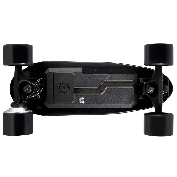 Portable Remote Control Skateboard 4400mAh Battery Powered 4-wheel Electric Slide Board - Black / US Plug-7