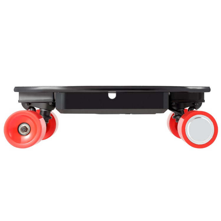 Detachable 4400mAh Battery 4-wheel Electric Skateboard Slide Board with Remote Controller - Red / UK Plug-3