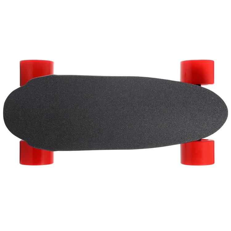 Detachable 4400mAh Battery 4-wheel Electric Skateboard Slide Board with Remote Controller - Red / UK Plug-6