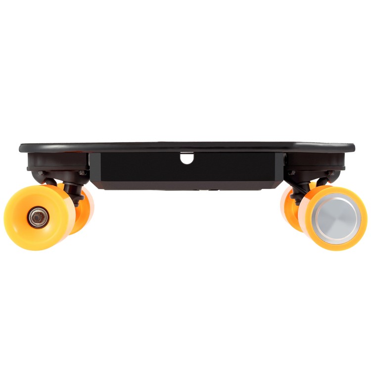 Detachable 4400mAh Battery 4-wheel Electric Skateboard Remote Control Slide Board - Orange / UK Plug-3