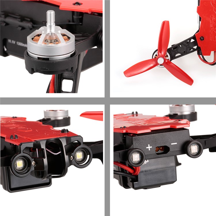 MJX B8 Pro 2.4G Manueller Modus / Selbststabilisierender Modus Schalter Hohe Geschwindigkeit RC Racing Drohne Quadcopter-6