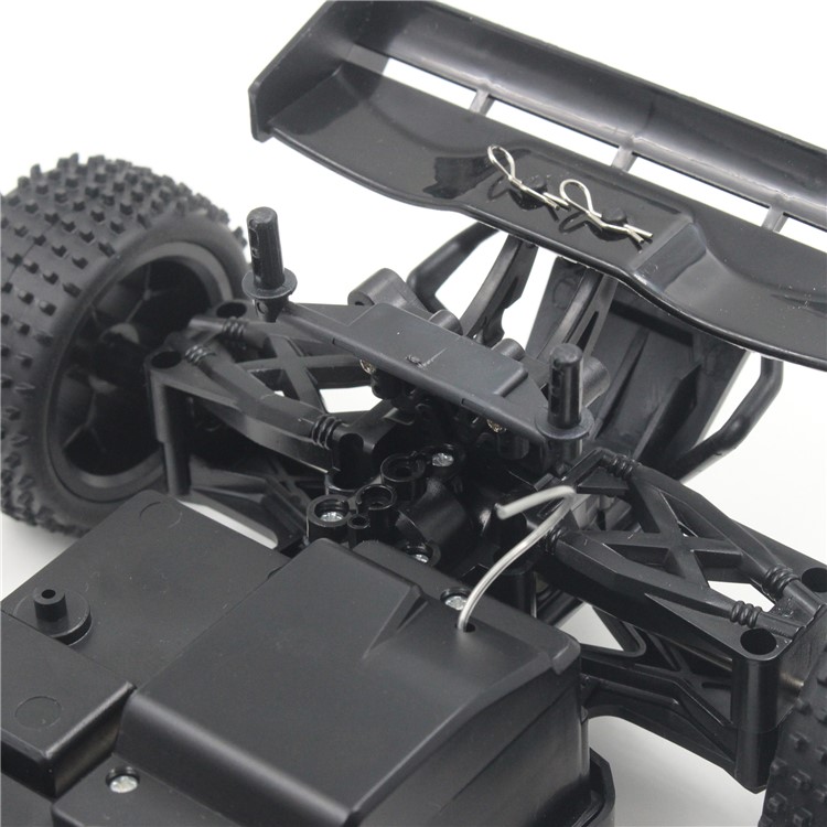 X-KNIGHT GS05B 1:18 Scale Remote Control 4 Wheel Drive 4WD Rechargeable Truggy Truck - Orange-11