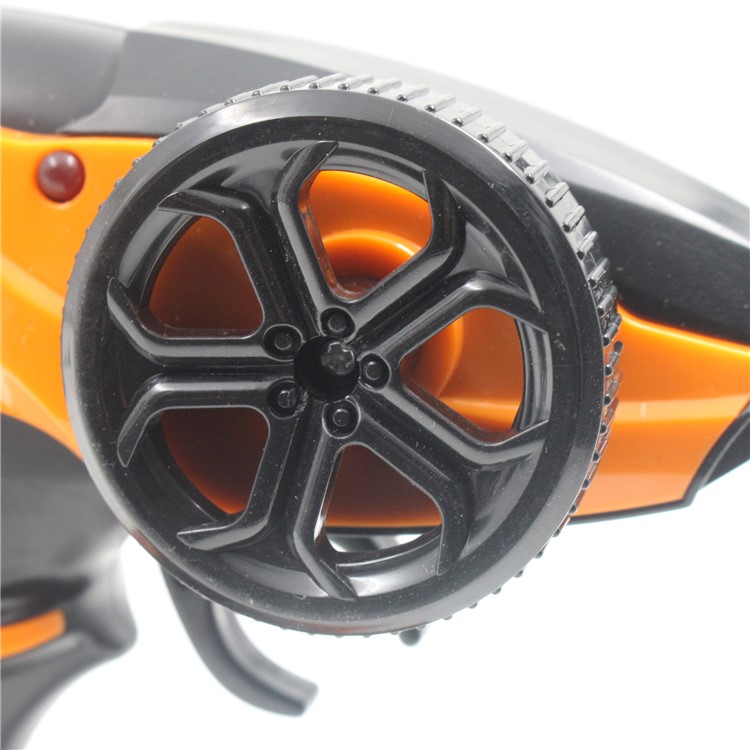 X-KNIGHT GS05B 1:18 Scale Remote Control 4 Wheel Drive 4WD Rechargeable Truggy Truck - Orange-16