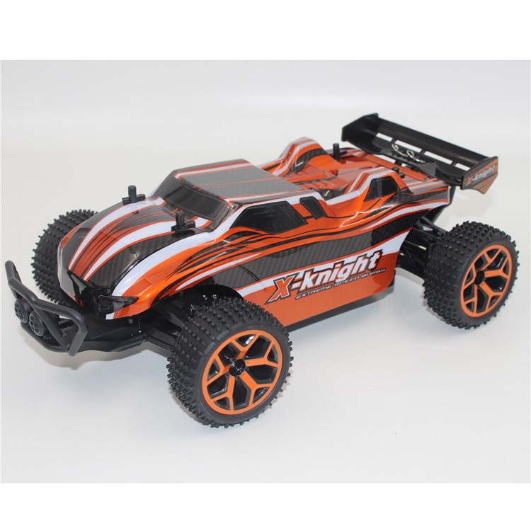 X-KNIGHT GS05B 1:18 Scale Remote Control 4 Wheel Drive 4WD Rechargeable Truggy Truck - Orange-19
