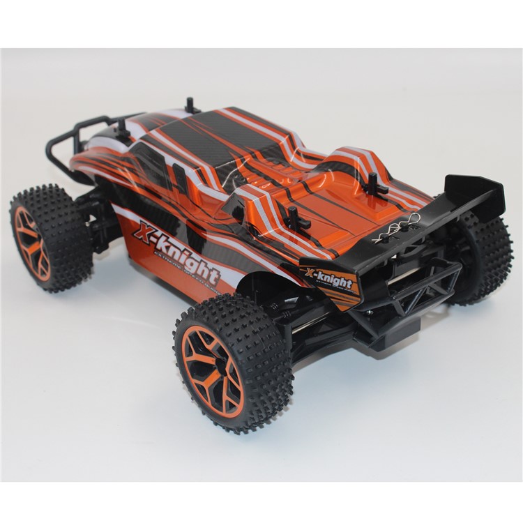 X-KNIGHT GS05B 1:18 Scale Remote Control 4 Wheel Drive 4WD Rechargeable Truggy Truck - Orange-20