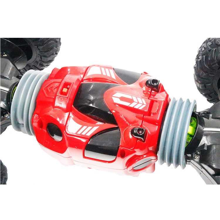 1:16 2.4GHz 4WD RC Car One Key Transform All-terrain Off-Road Twist Climbing Vehicle 1824-6 - Red-10