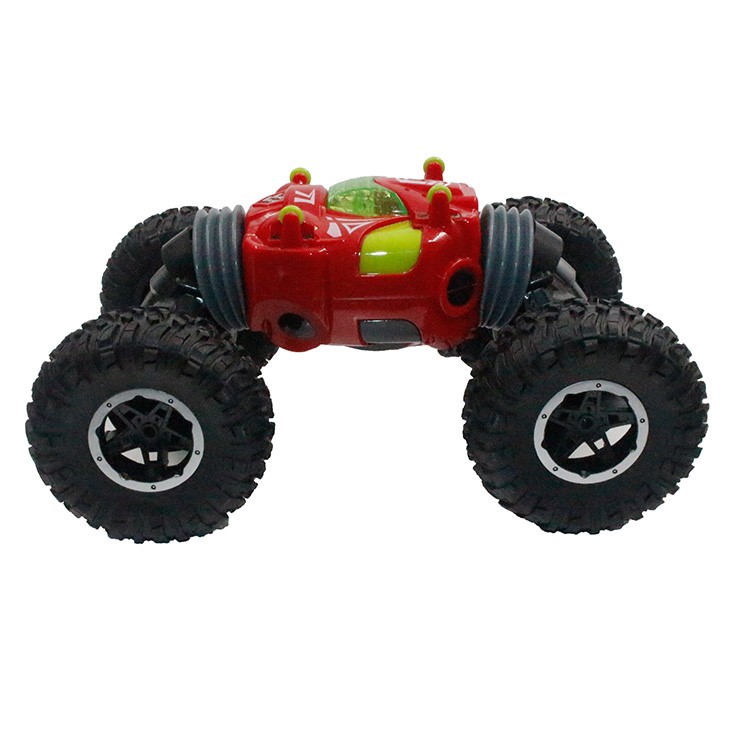 1:16 2.4GHz 4WD RC Car One Key Transform All-terrain Off-Road Twist Climbing Vehicle 1824-6 - Red-2