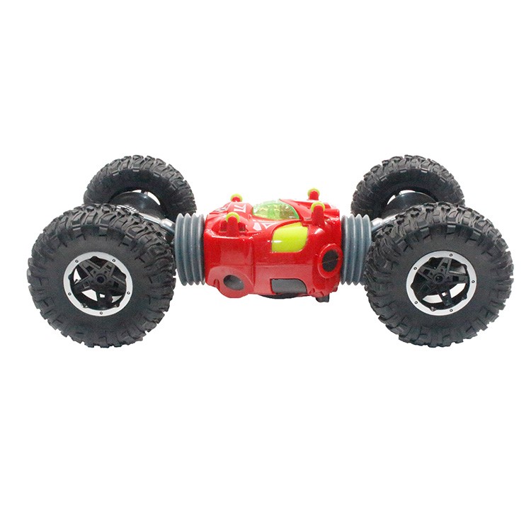 1:16 2.4GHz 4WD RC Car One Key Transform All-terrain Off-Road Twist Climbing Vehicle 1824-6 - Red-3
