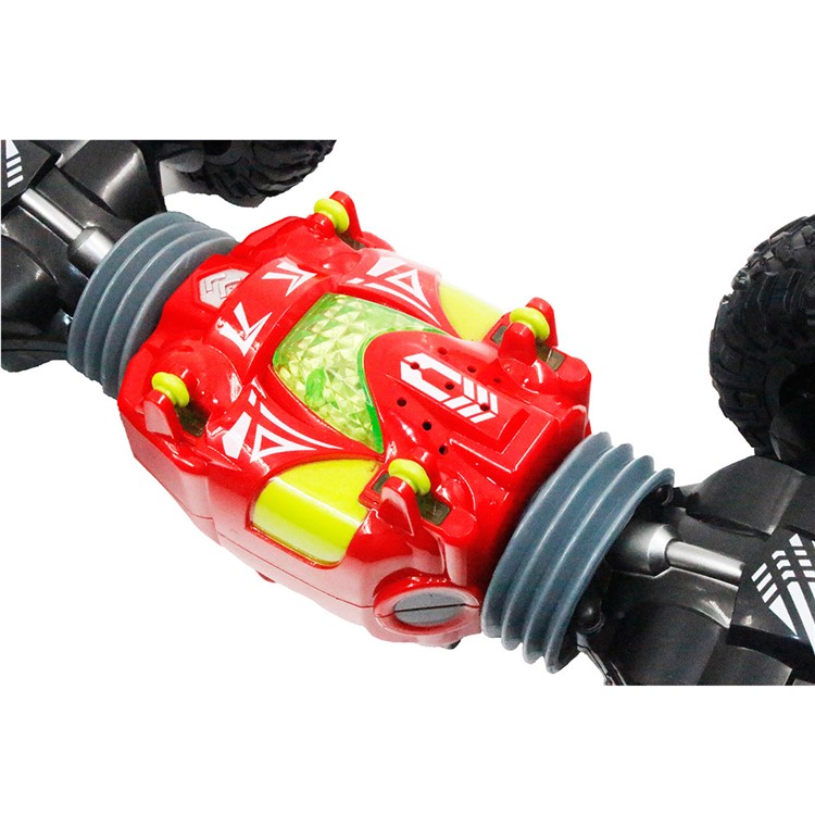 1:16 2.4GHz 4WD RC Car One Key Transform All-terrain Off-Road Twist Climbing Vehicle 1824-6 - Red-9