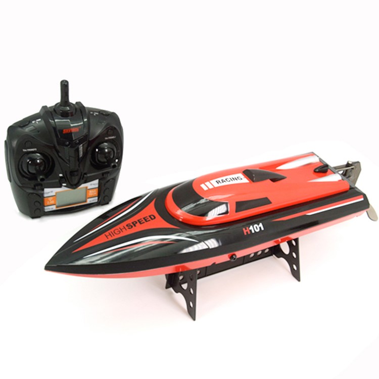 H101 2.4G High Speed Remote Control Racing Boat 180° Flip-1