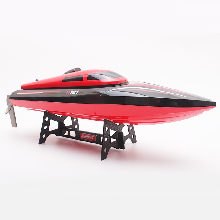 H101 2.4G High Speed Remote Control Racing Boat 180° Flip-2