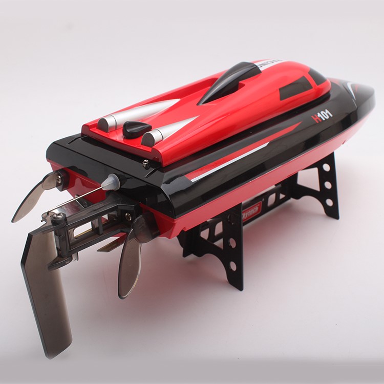 H101 2.4G High Speed Remote Control Racing Boat 180° Flip-3