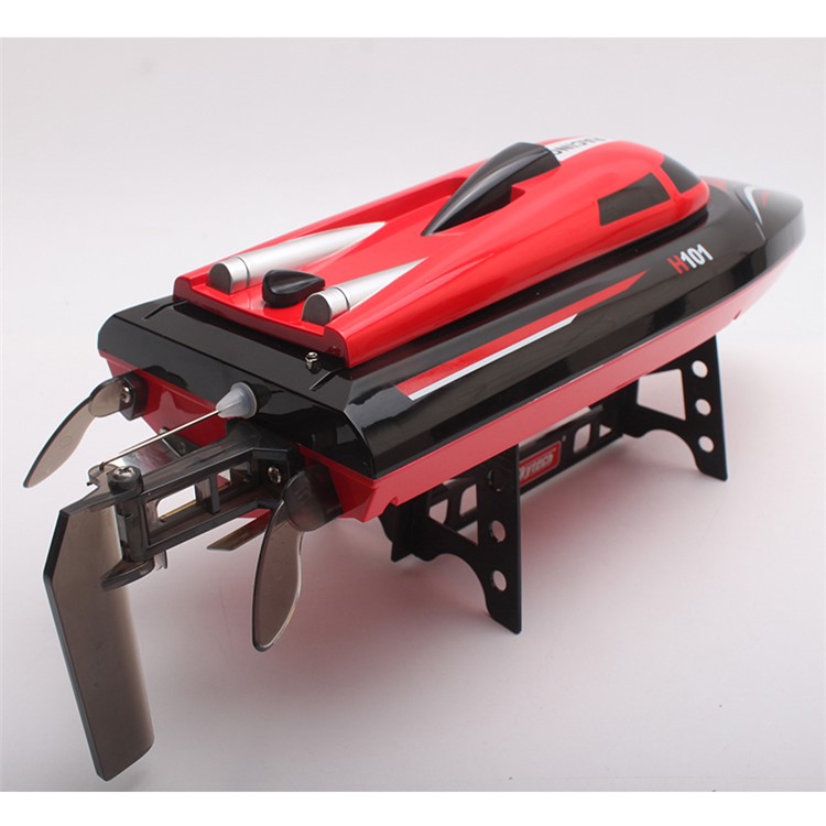 H101 2.4G High Speed Remote Control Racing Boat 180° Flip-8