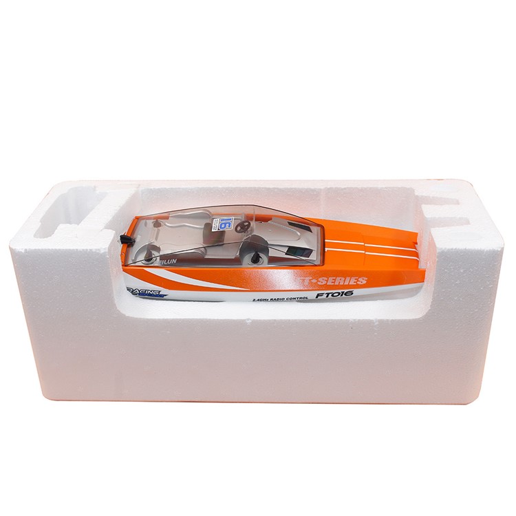 FT016 2.4G Radio Control High Speed Racing Boat with Water Cooling System - Orange-25