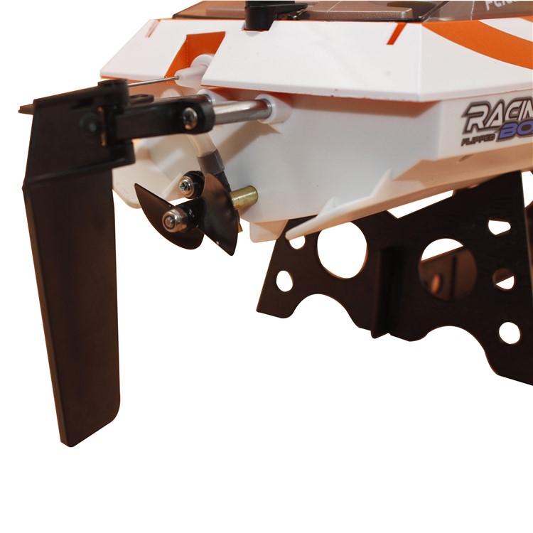 FT016 2.4G Radio Control High Speed Racing Boat with Water Cooling System - Orange-7