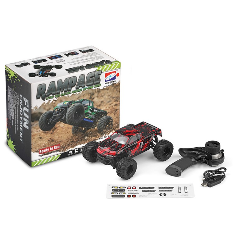 18859E 1:18 Full Scale 2.4G Remote Control Four-wheel Drive Truck High-speed Off-road Vehicle Model Toy RC Toy-13