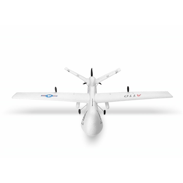 WLTOYS A110 Raubtier MQ-9 RC Flugzeug 2.4G 3CH DIY Segelflugzeug RTF Eingebautes Gyro 565mm Spannweite-4