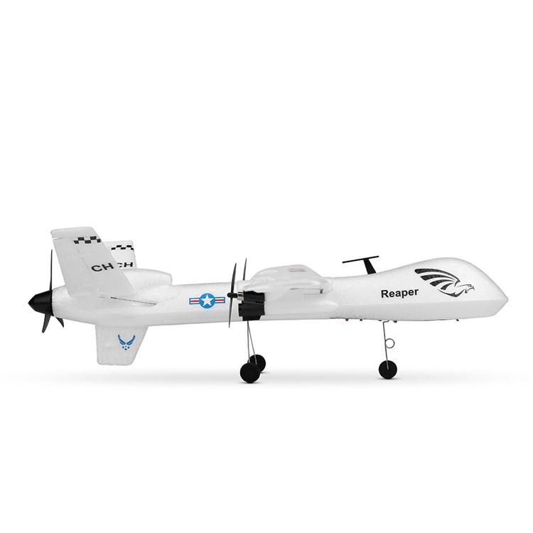 WLTOYS A110 Raubtier MQ-9 RC Flugzeug 2.4G 3CH DIY Segelflugzeug RTF Eingebautes Gyro 565mm Spannweite-5